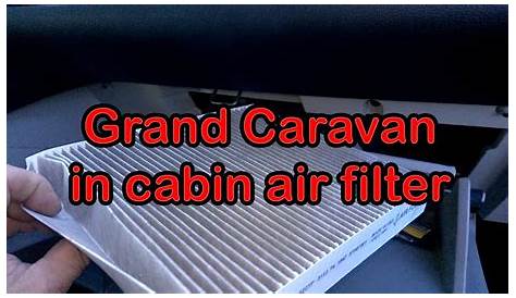 2012 dodge grand caravan cabin air filter