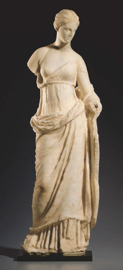 A Greek Marble Aphrodite Hellenistic Period Circa 2nd Century Bc