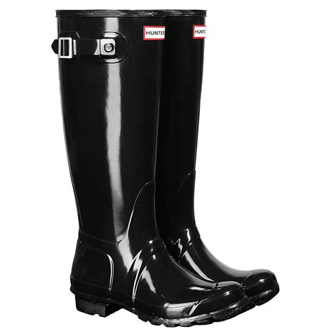 Hunter Original Tall Gloss Ladies Wellington Boots Available From