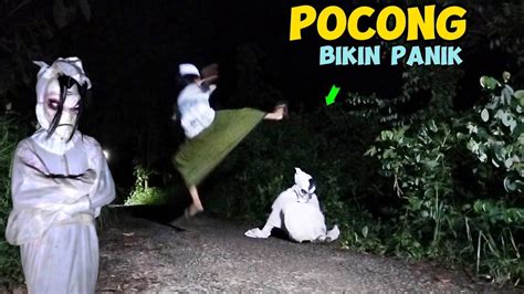 Funny Ghost Pranks Prank Pocong Paling Lucu And Kocak 🤣 Youtube
