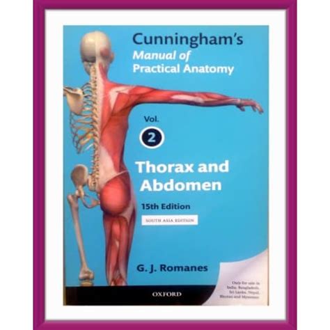 cunningham s manual of practical anatomy vol 2 15th edition by g j romanes konga online