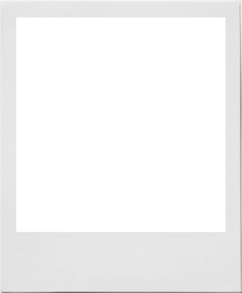 Polaroid Template Png