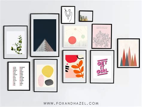 34 Absolutely And Totally Free Minimalist Art Prints Fox Hazel