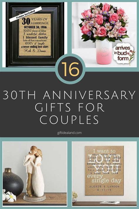 Maybe you would like to learn more about one of these? 30Th Wedding Anniversary Gift Ideas | Examples and Forms