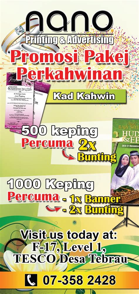 Ejen rasmi kad kahwin runtuh. Nano Printing - Berani Kahwin : Pakej Perkahwinan Sempena ...