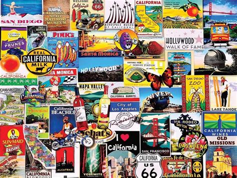 500 x 500 animatedgif 234 кб. I love California (1161pz) - 1000 Piece Jigsaw Puzzle in ...