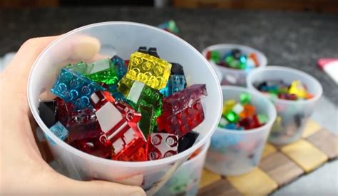 How To Make Adorable Lego Gummy Candies