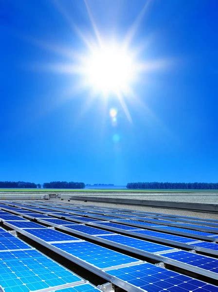 Environmentally Benign Solar Panels — Stock Photo © Ssuaphoto 3876223
