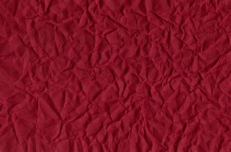 5 Wrinkled Red Paper Textures 