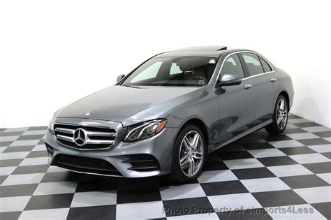 Package, audio package, comfort package, sound package, sport package, le package, bluetooth, backup camera, remote start. 2017 Used Mercedes-Benz CERTIFIED E300 4Matic AMG Sport ...