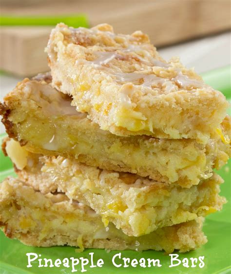 This link is to an external site that may or may not meet accessibility guidelines. Pineapple Cream Bars | Recipe | Food recipes, Healthy ...