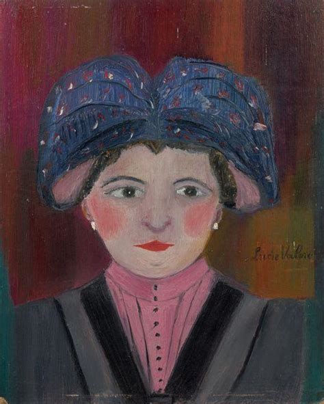 Sold Price Lucie Valore Utrillo 1878 1965 Autoportrait 1943 Huile