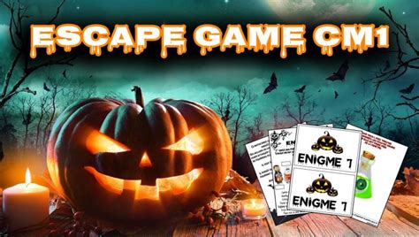 Escape Game Halloween Niveau Cm1 Profissime Ressources Pour La Classe
