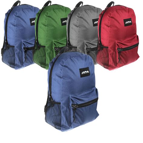 Wholesale Classic 17 Backpack Assorted Colors Dollardays