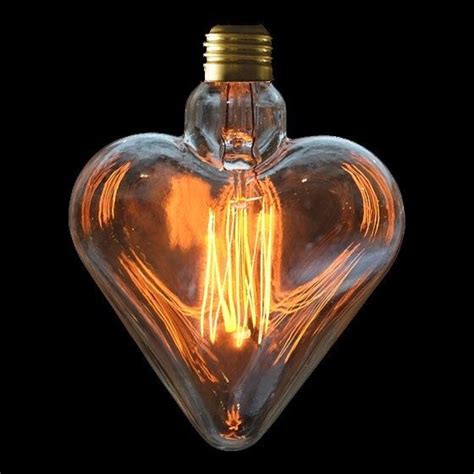 These Incredible Heart Shaped Bulbs Are Ideal To Hang With No Shade