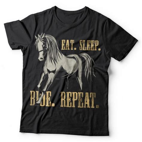 Eat Sleep Ride Repeat Vector T Shirt Design Buy T