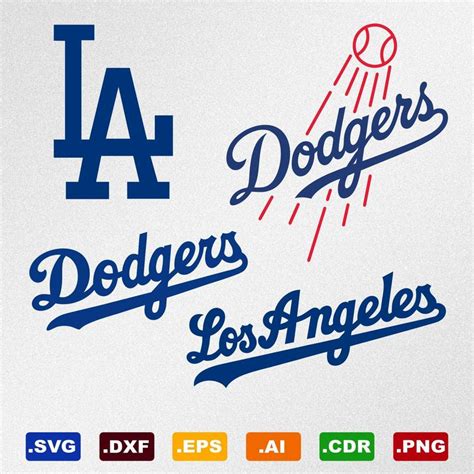 Dodgers Vector At Collection Of Dodgers Vector Free