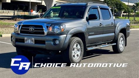 2009 Used Toyota Tacoma 2wd Double V6 Automatic Prerunner At Choice