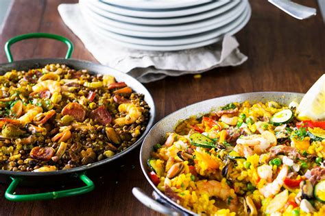 Gemüse- Paella mit Meeresfrüchten Rezept