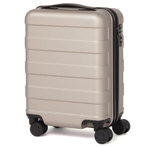 Polycarbonate Hard Carry Suitcase With Stopper Muji
