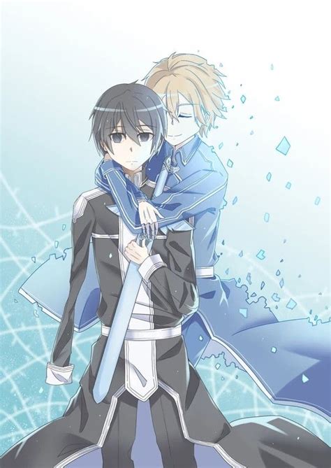 Sometime after the events of alicization, kirito learns about an ancient burial ground deep in the dark territory that has the power to bring the dead back to life. Kirito and Eugeo | Sword art online wallpaper, Sword art ...
