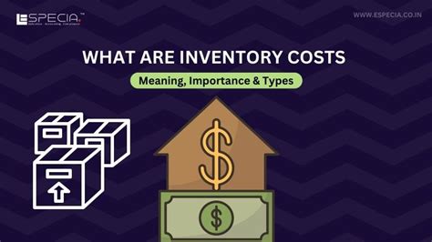 What Are Inventory Costs Meaning Importance And Types Especia
