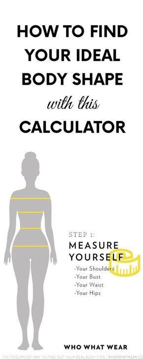 the foolproof way to find out your real body type body shape calculator body shapes body