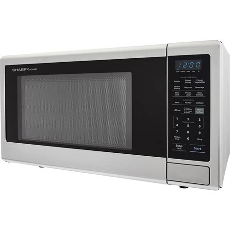 2 2 Cu Ft 1200W Stainless Steel Countertop Microwave Oven SMC2242DS