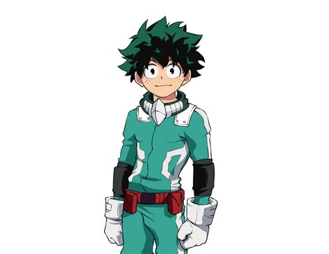 Learn To Draw Izuku From My Hero Academia In 7 Easy Steps