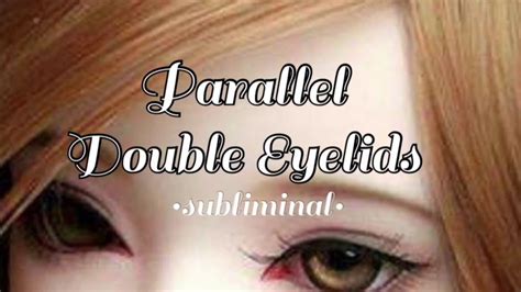Parallel Double Eyelids Get Rid Of Epicanthic Fold • Subliminal