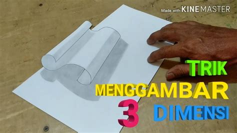 Cara Menggambar 3 Dimensi Youtube