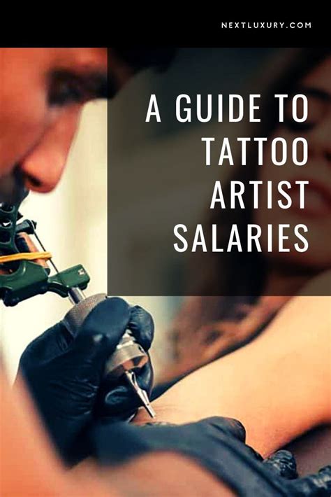 A Guide To Tattoo Artist Salaries 2021 Information Guide Tattoo