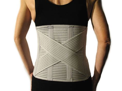 Lumbar Corset Elastic Breathable Belt Adjustable Back Posture Support