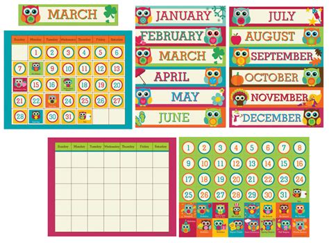 Lauren Gregory Classroom Calendars