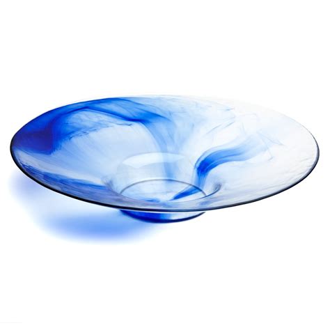Bormioli Rocco Murano Cobalt Blue Centrepiece Bowl