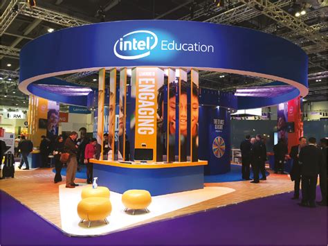 Intel Exhibition Stand Excel London Five Fish Signs