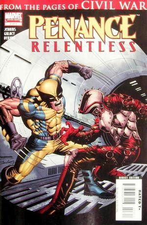 Penance Relentless No Marvel Comics Back Issues G Mart Comics