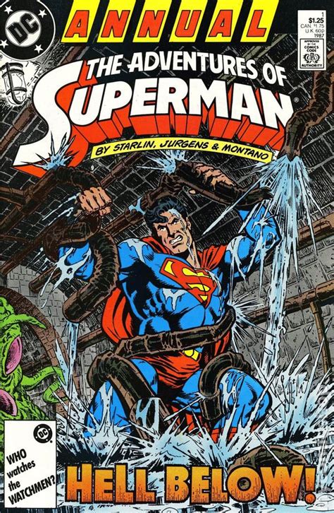 Adventures Of Superman 1987 Annual Comic Books
