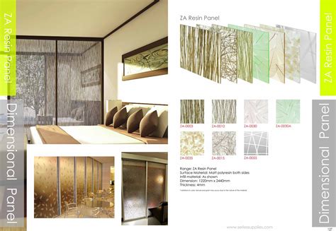It has an infinite number of combinations. Translucent Resin panels are used in architectural design ...