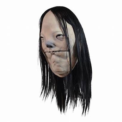 Lady Scary Pale Stories Mask Tell Dark