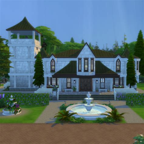 Residential Vile Manse F Rooms Lots The Sims 4 CurseForge