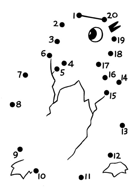 If not, you may have a challenge on your hands, but you can adjust by doing less of the dot to dots or opting for the easier. Bluebonkers: Dot to Dot coloring pages - up to 20 Dots - 3