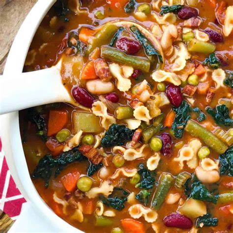 Ultimate Minestrone Soup The Daring Gourmet