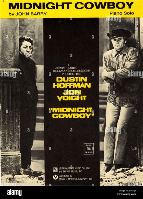 Midnight Cowboy A 1969 American Drama Film Starring Dustin Hoffman And