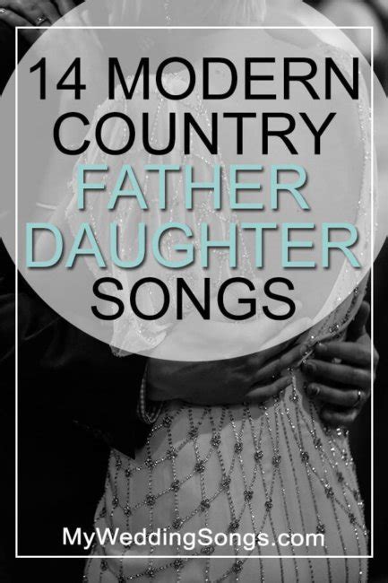 Grab your dad and crank one of these amazing father's day songs and you'll be all set. 15 Popular Modern Country Father Daughter Dance Songs List