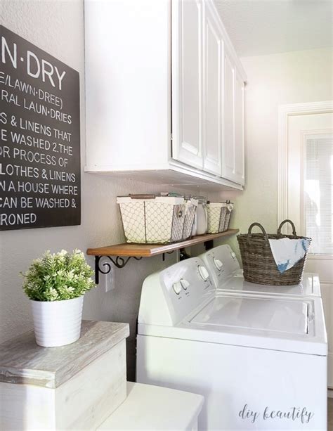 Laundry Room Makeover Reveal Diy Beautify Creating Beauty At Home