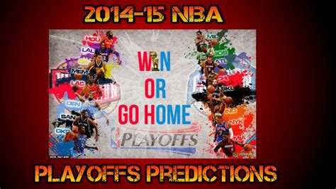 Nfl ncaaf nba ncaab nhl mlb soccer wnba. 2014-15 NBA Playoffs Predictions - YouTube