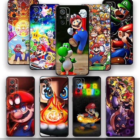 Super Marios Bross Shockproof Tpu Soft Phone Case For Xiaomi Redmi Note