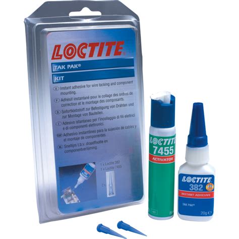 Loctite 41057455 Black Tak Kit With Activator 743876 Cromwell Tools