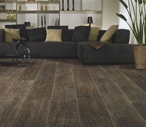 Properly installed laminate flooring, with tight seams and good baseboards or moldings, can tolerate pooled water, but only a short period of time. Hardwood and Laminate Floors, Modern Flooring Ideas